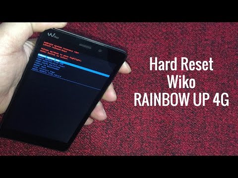 Hard Reset   Wiko RAINBOW UP 4G