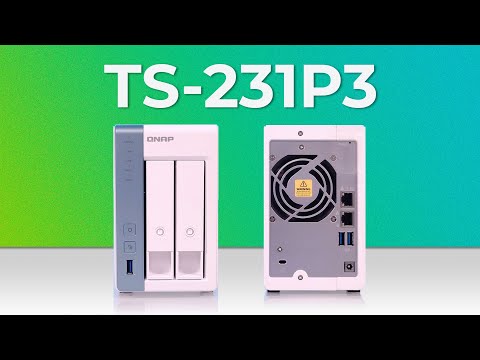 Servidor de almacenamiento con conexión con 2.5GbE - QNAP TS-231p3