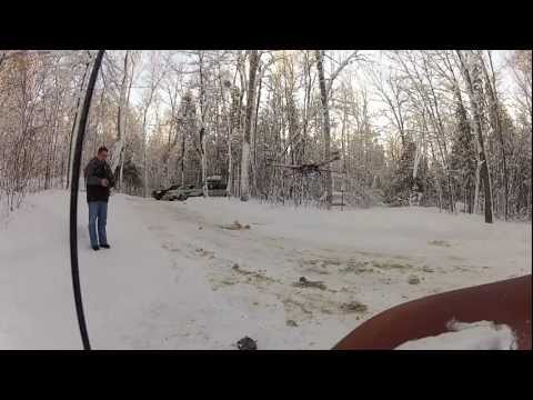 Quadcopter - 750mm GLB Spider - Cottage flight 1