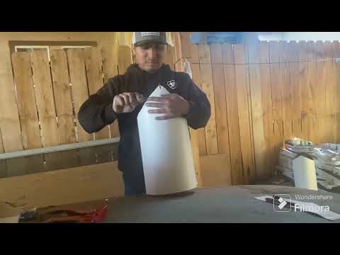 Como hacer una T en insolación de una pipa igual a una pipa igual #aislamiento #insulation 🤓👷