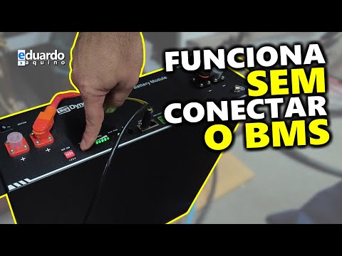 Esta BATERIA de Lítio LifePO4 funciona sem CONECTAR BMS