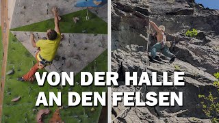 Klettern am Fels: Was du wissen musst, wenn du aus der Halle kommst | TEIL 1/2