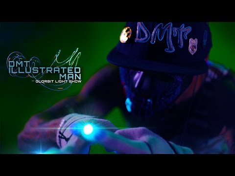 DMT - Illustrated Man Glorbit Light Show [EmazingLights.com]
