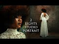 EASY STUDIO PORTRAIT PHOTOGRAPHY USING CONTINUOUS LIGHTS
