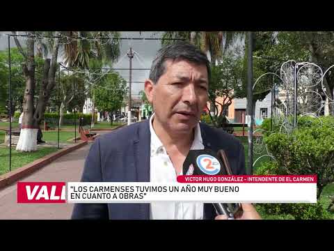 Intendente de El Carmen: balance del año, trabajos del municipio y coparticipación