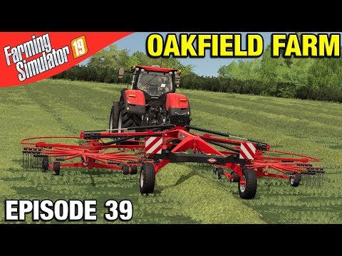 ATTEMPTING TO MAKE HAY Farming Simulator 19 Timelapse - Oakfield Farm Seasons FS19 Episode 39