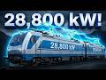 The Record Breaking Shen24 Engineering A Single Locomotive With 28 800 Kilowatts Of Power