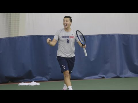 Coronavirus didn’t stop Duquesne tennis player from making program and family history