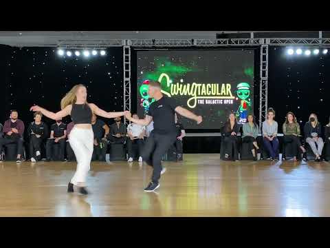 Swingtacular 2022 Invitational JnJ - Thibault Ramirez & Victoria Henk 3rd Place