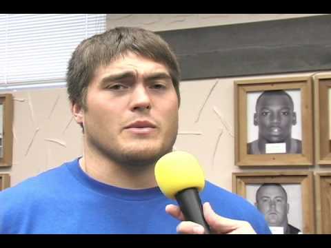 TAMUK Football Vs. ECU 2009 - Post Game Interview