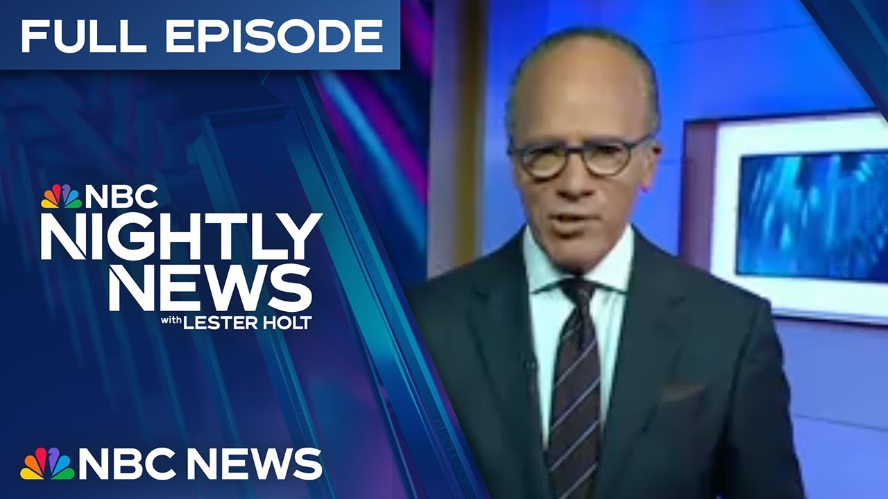 Nightly News Full Episode - March 18