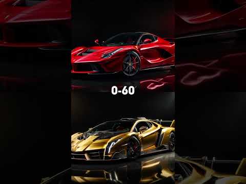 Ferrari LaFerrari vs Lamborghini Veneno