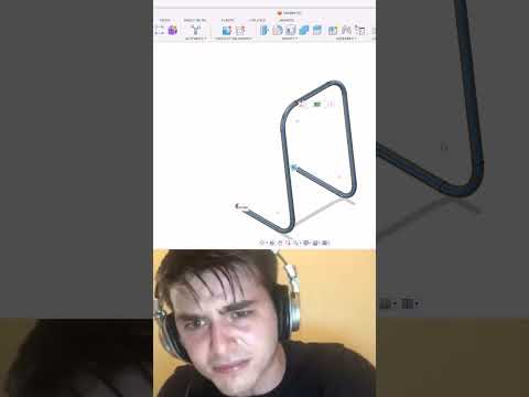 Chassis Modeling Technique 3D sketch vs Extrude | Pipe Feature #3dmodeling #autodeskfusion