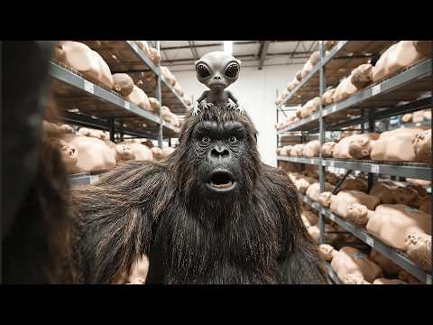 BIGFOOT VLOG 23 - STEALING A TANK FROM AREA 51 (WE SAVED THE ALIENS)