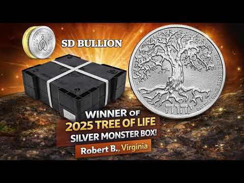 Robert B. Wins a 2025 Silver Tree of Life Monster Box | Real People. Real Wins. Real Silver.