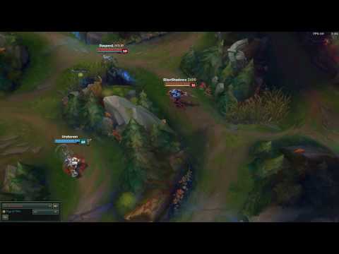 Zed vs Tristana Outplay (Free To Use)