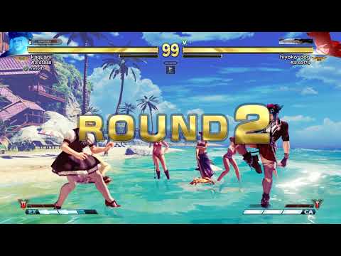 SFV AE 2018-11-11 kaquarii (Kolin) vs hiyoko-dog (Juri)