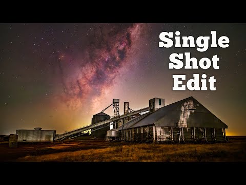 Editing Single Exposure Milky Way Image