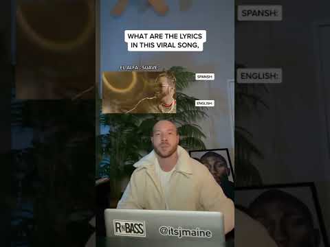 What Are The Lyrics In This Viral Song: El Alfa “Suave” #shorts #lyrics #suave #nowplaying