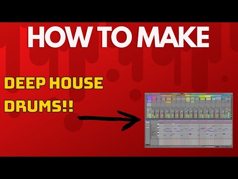 How To Make Deep House Drums | Ableton Live 10 Tutorial