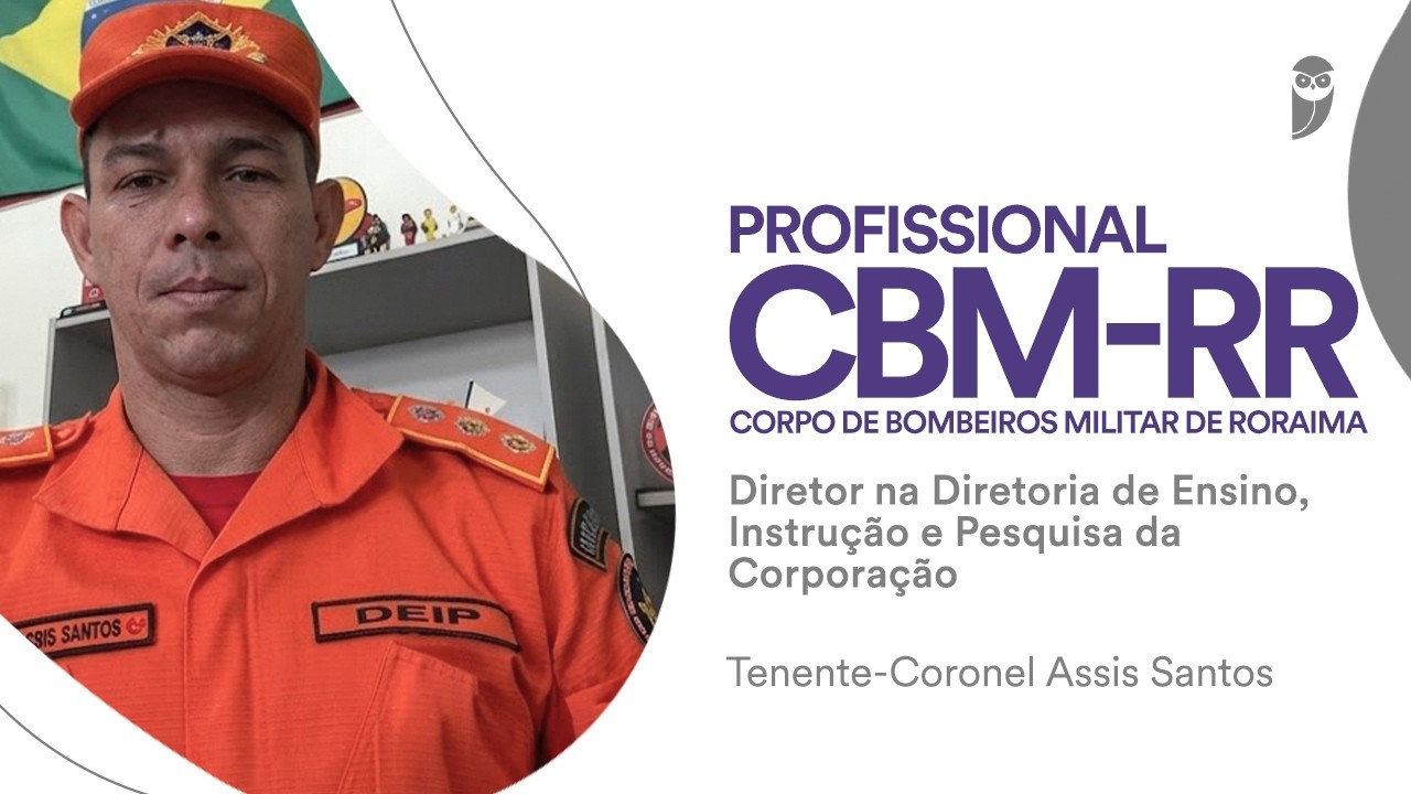TC-BM Assis Santos, Diretor na Dir. de Ensino, Inst. e Pesquisa, fala sobre o concurso CBM-RR