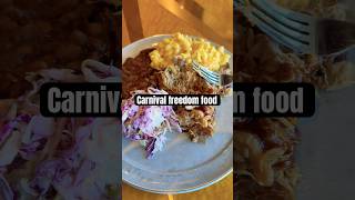 Carnival freedom food 👀 ￼#cruise #travel  #cruiseship #shiplife #fyp #shortsfeed #shorts