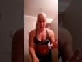 Bald Bad Girl HeadShave Series Sporty Girl Self Razor Headshave