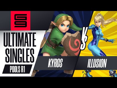 Kyros (Young Link) vs IllusioN (Zero Suit Samus) - Ultimate Singles Pools Winners SF  - Genesis 9