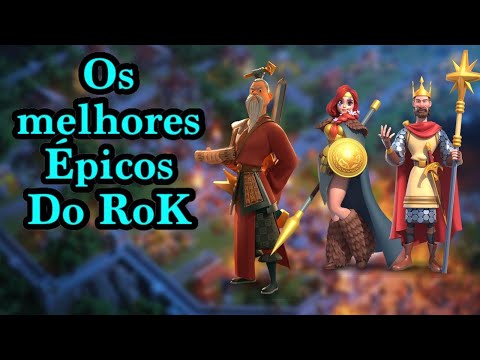 TOP 3 COMANDANTES ÉPICOS | DICAS PARA VETERANOS E INICIANTES - RISE OF KINGDOMS.