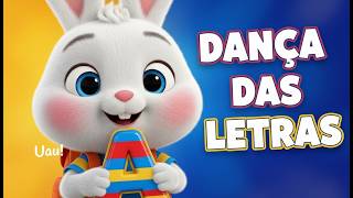 🐰 VAMOS DANÇAR? A DANÇA DAS LETRAS COM O PIPO! 🔤 Música Infantil para Aprender o Alfabeto e Pular!