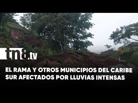 Onda Tropical #5 deja inundaciones y deslizamientos en el Caribe Sur