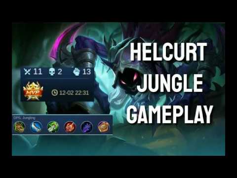 Helcurt jungle rotation gameplay in mythic rank! Easy win while chilling!