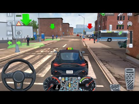 City Taxi Sim 3D - Realistic Car Driving Games Android iOS Gameplay #66