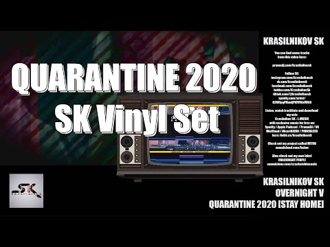 KRASILNIKOV SK - OVERNIGHT V (QUARANTINE 2020 Vinyl Set) [STAY HOME] Basshouse, Techhouse