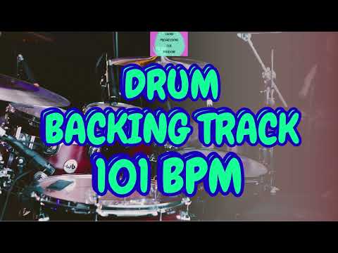 DRUM BACKING TRACK - 101 BPM