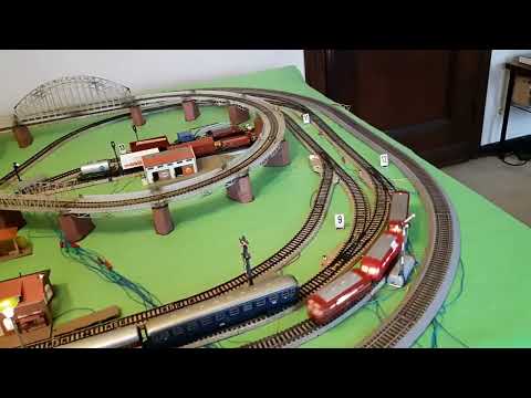 Spur H0 analog - Automatikbetrieb auf der Nostalgieanlage Nr. 9 aus Gleisbuch 0350