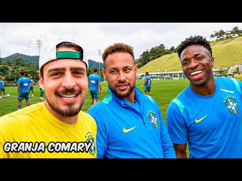 JON VLOGS WENT TO THE BRAZILIAN NATIONAL TEAM'S TRAINING SESSION BEFORE THE WORLD CUP