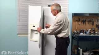 Refrigerator Repair: Replacing the Temperature Sensor (GE Part # WR55X10025)