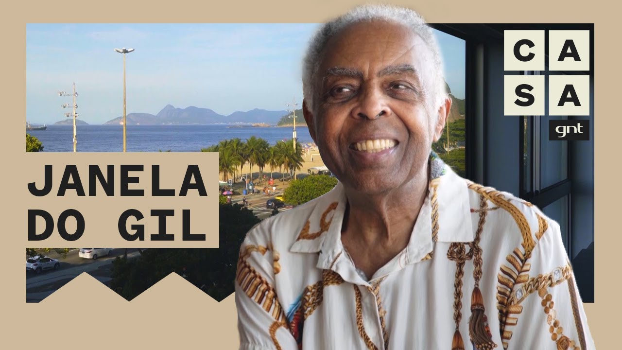 Gilberto Gil abre as portas de seu novo apartamento com vista para Copacabana no RJ | Lar