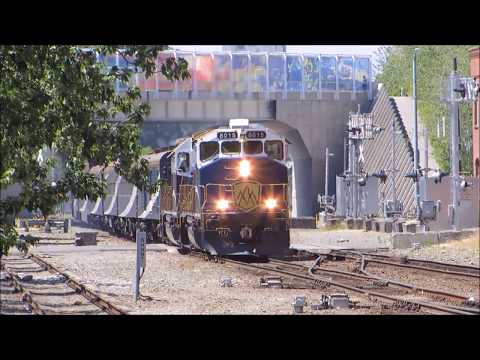 Railfanning Seattle, WA - 7/7/17 - Feat. The BNSF NUCOR Steel Job, The Rocky Mountaineer & More!