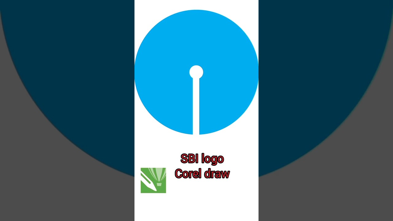 SBI LOGO in Corel draw #coreldraw #logodesign #logomaker