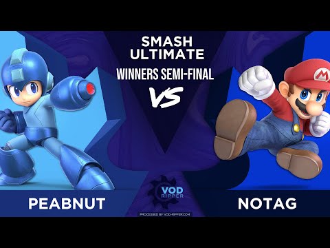 Peabnut (Mega Man) vs NoTag (Mario) - Winners Semi-Final - Hidden Nest #39