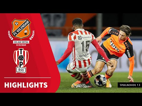 Samenvatting FC Volendam - TOP Oss (20-11-2020)