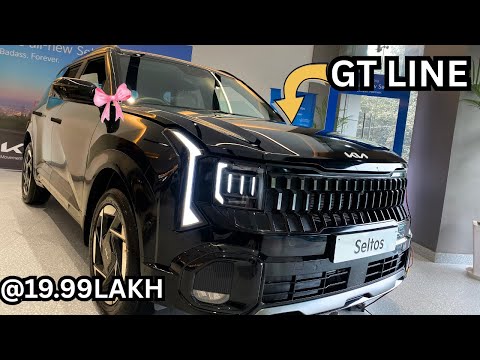 KIA SELTOS GT LINE BLACK | OCTANERUSH CARS | QUICK WALKAROUND