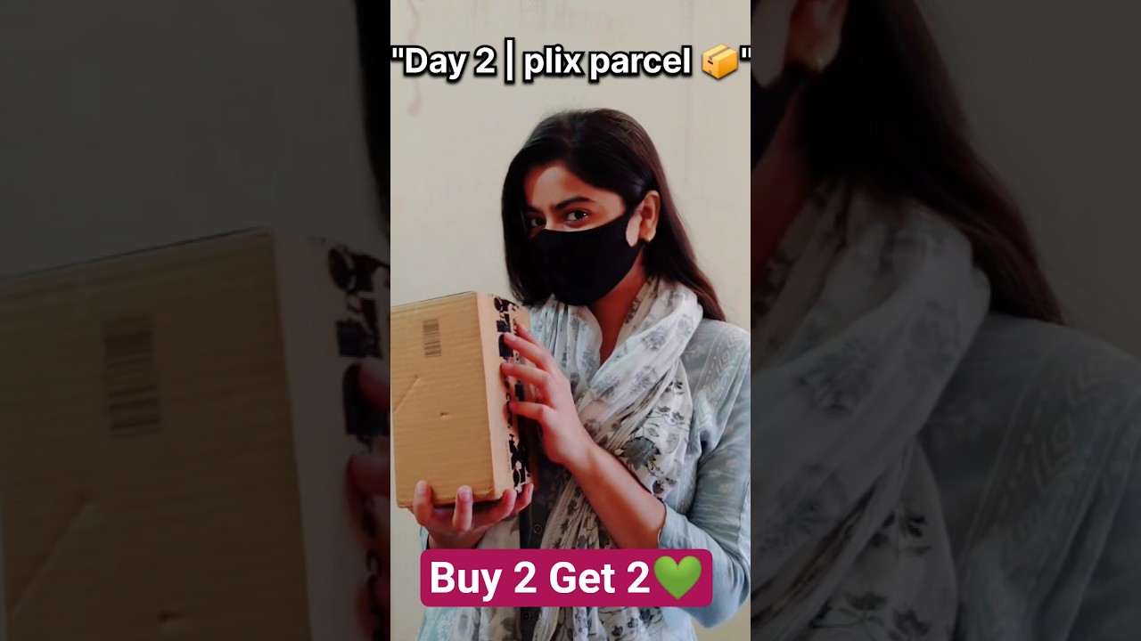 Day 2 | Plix Parcel Unboxing 💚 | Buy 2 Get 2 Haul #shorts #unboxing