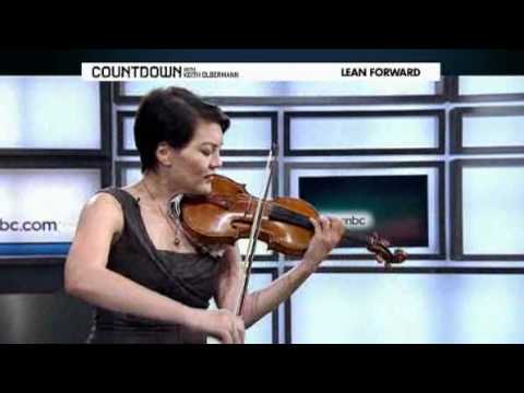 #3 Story of 2010 on 'Countdown with Keith Olbermann' - Anne Akiko Meyers violin