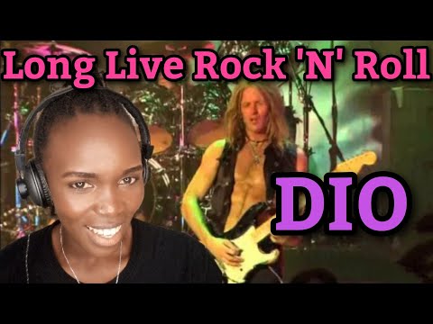 African Girl Reacts To Dio - Long Live Rock 'N' Roll (live)  | REACTION