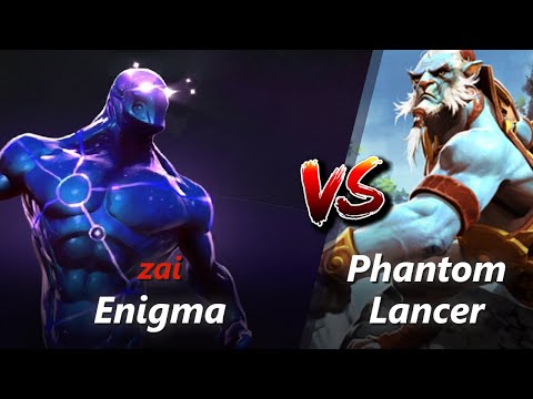 zai offlane Enigma vs Phantom Lancer/Batrider | First 10 minutes