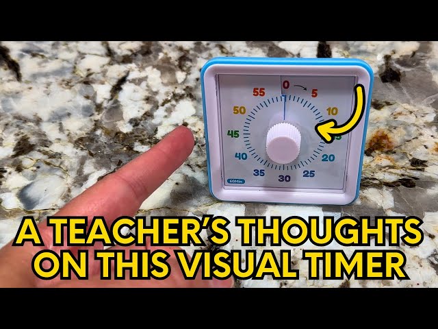 Vídeo relacionado con LIORQUE Temporizador Visual Grande de 19x19cm, Temporizador Niños con Respaldo Magnético, 3 Niveles de Volumen y Alarma luz y por Vibración, para Aulas, Oficinas, Reuniones (Verde)