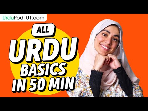 Learn Urdu in 50 Minutes - ALL Basics Every Beginners Need